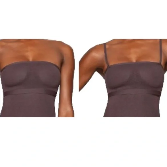 Skims Sheer Sculpt Bandeau Size 4X - Picture 15 of 15